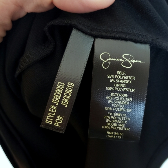 NWT Jessica Simpson Overlay Dress Size 8 - Picture 8 of 8